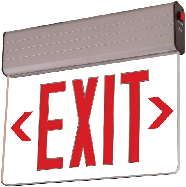 LEMX exit sign