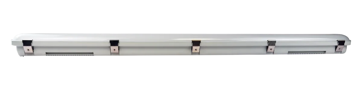 Eureka-II LED washdown vapor tight, the configured catalog number
