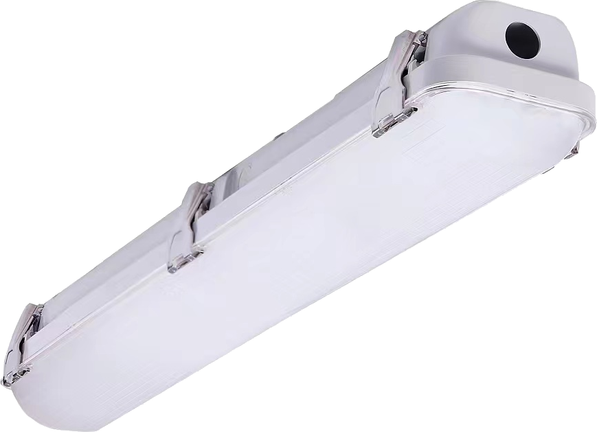 LV3P Eureka-II · 2FT length variant · compact wash-down vapor tight · single-fixture view