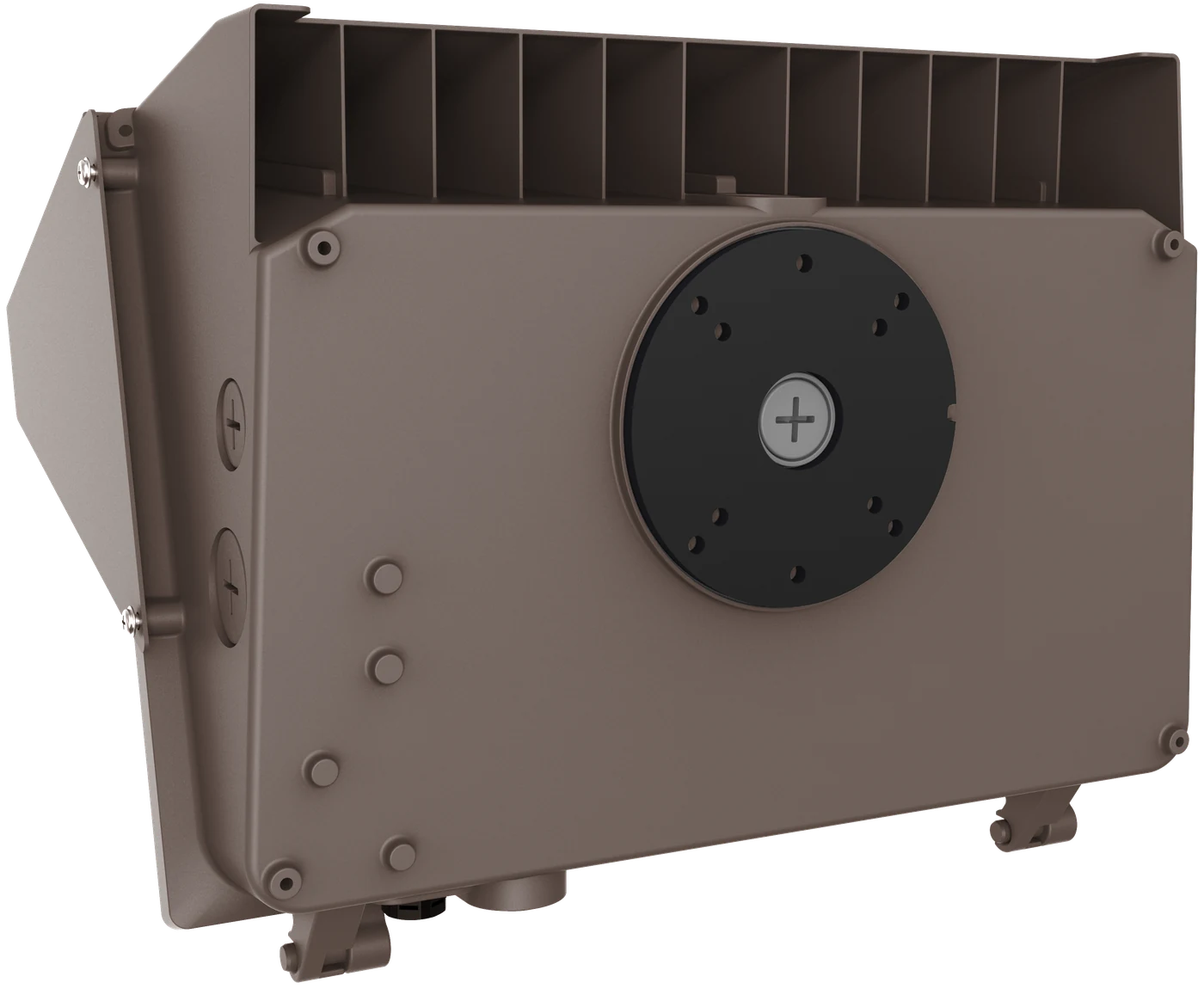 Guardian — back / installation perspective, junction-box mounting plate visible
