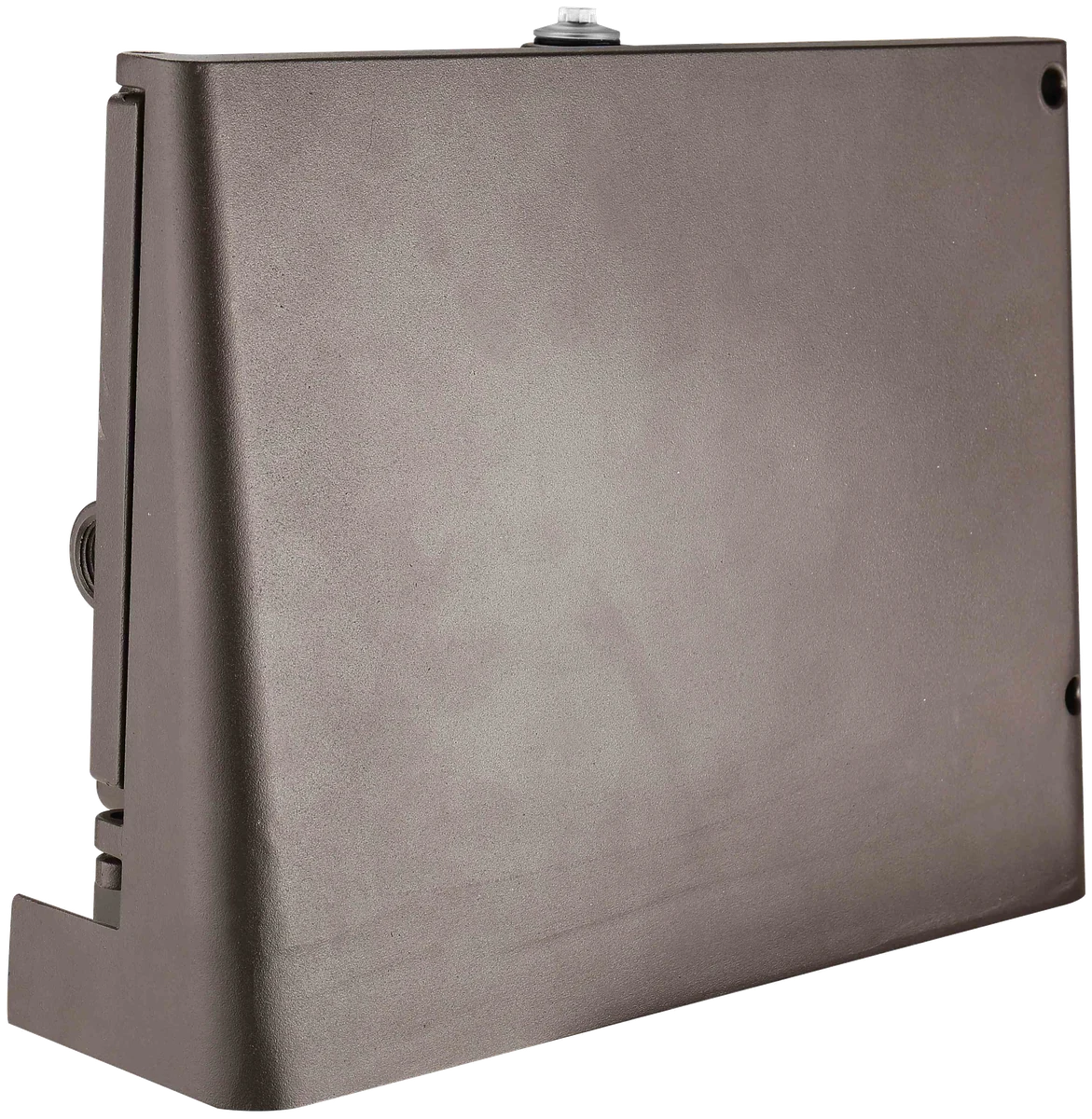 LWPC Nightwatch — PRO+ full-cutoff DarkSky-compliant wall pack with sharp horizontal cutoff lens, integrated photocell