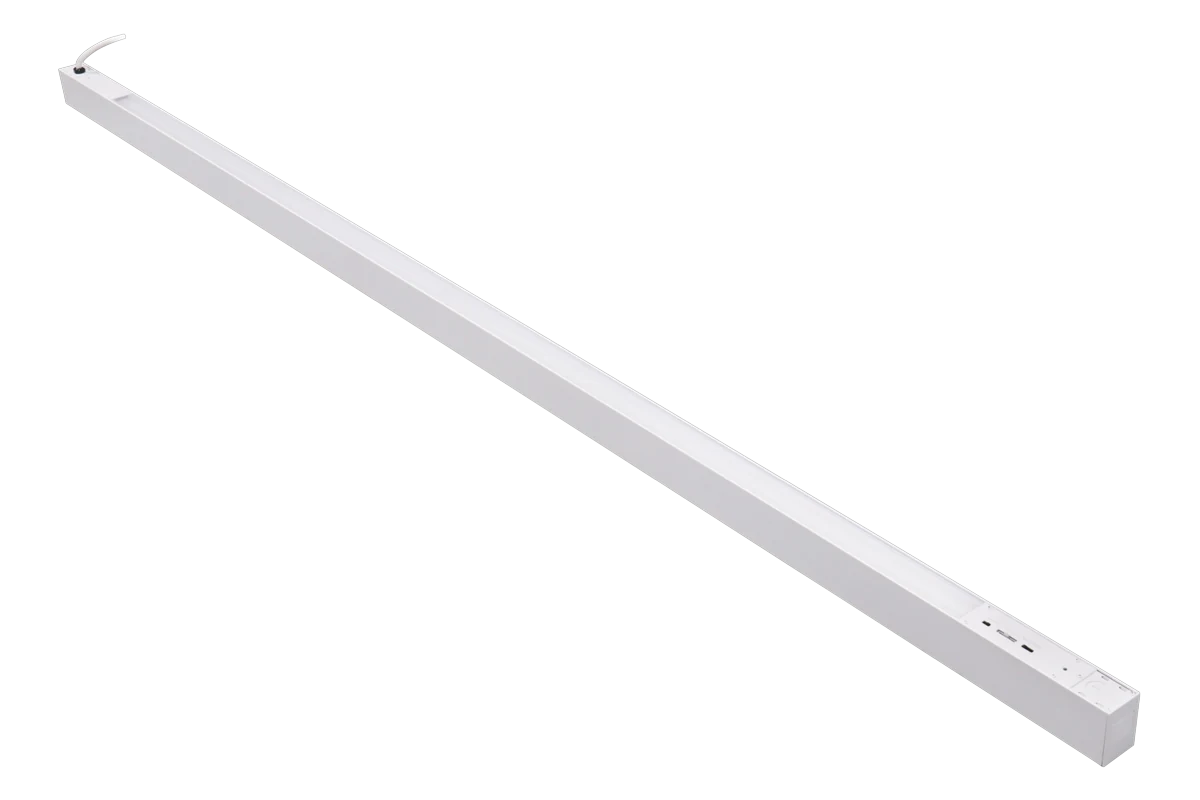 Lara LUXA8 8 ft architectural linear, white finish