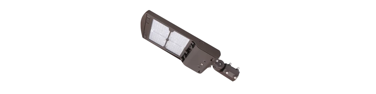 Liberty LED area light, the configured catalog number