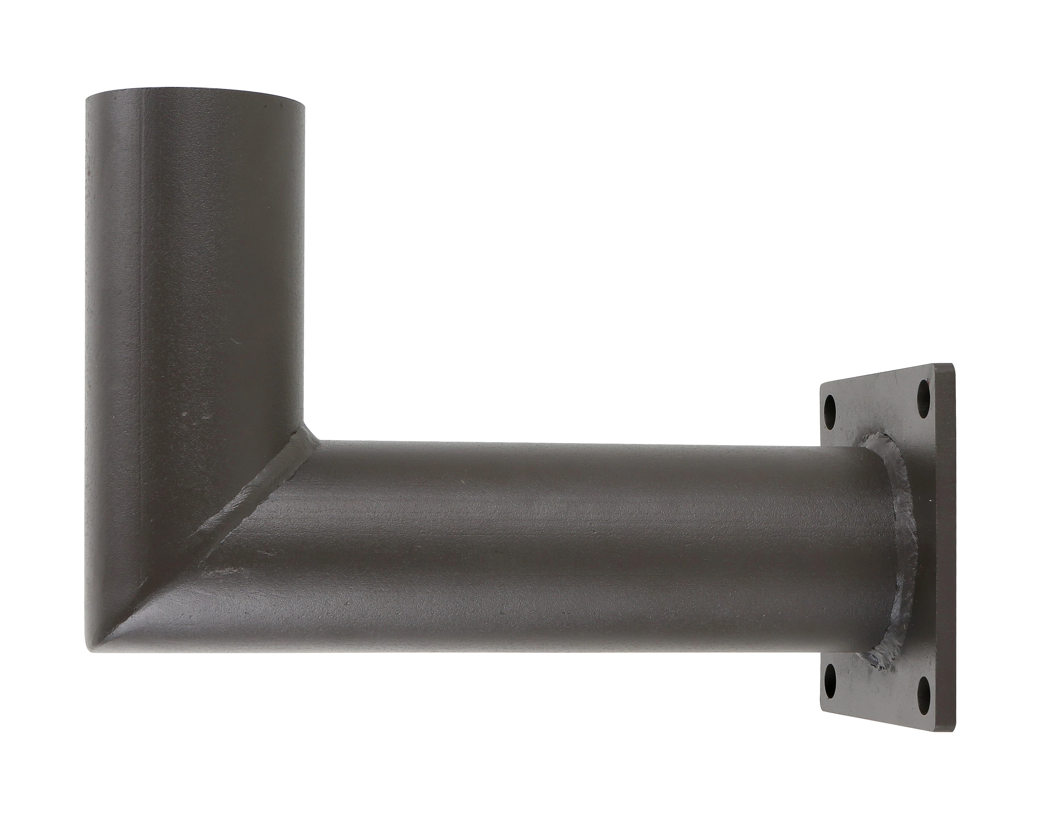 SQRD-WM · wall-mount variant of the SQRD round-pole adapter family