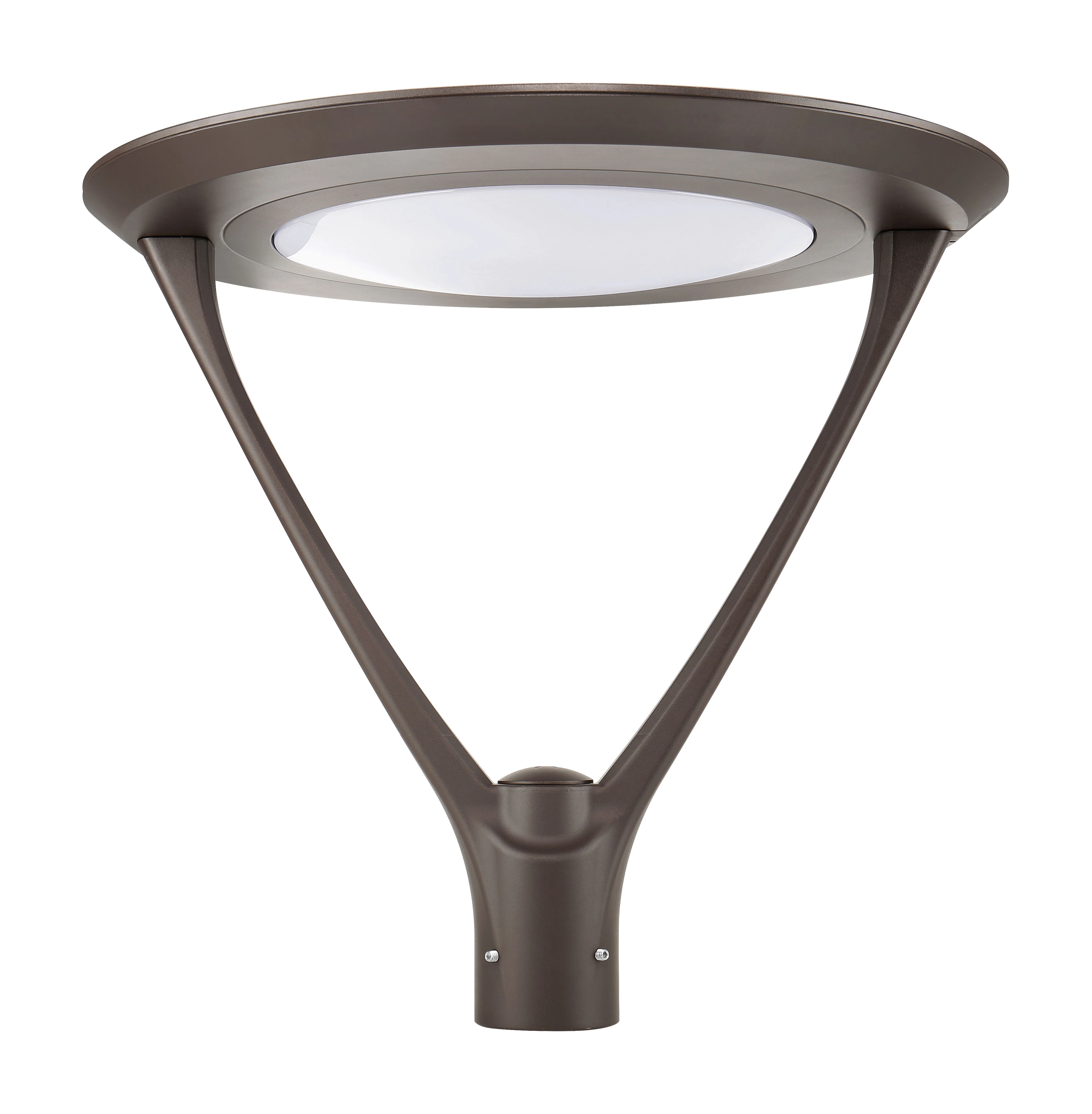 Symmetry-I — spec-grade post-top with BeamLogic optic system on tapered Y-pole