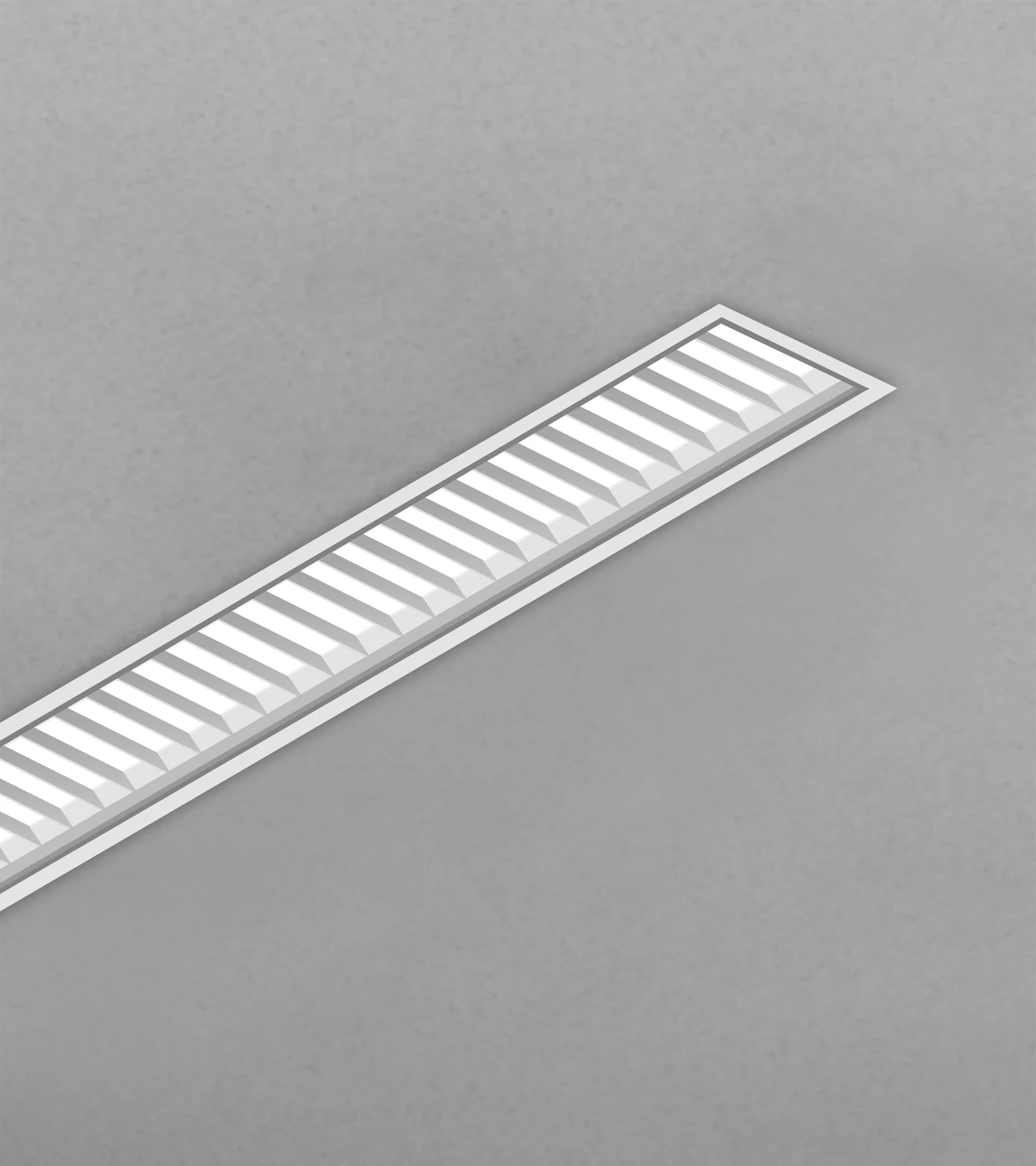 LUXA Luna · Recessed · Louver optic · ceiling-recessed with parabolic louver for direct-lit workstations