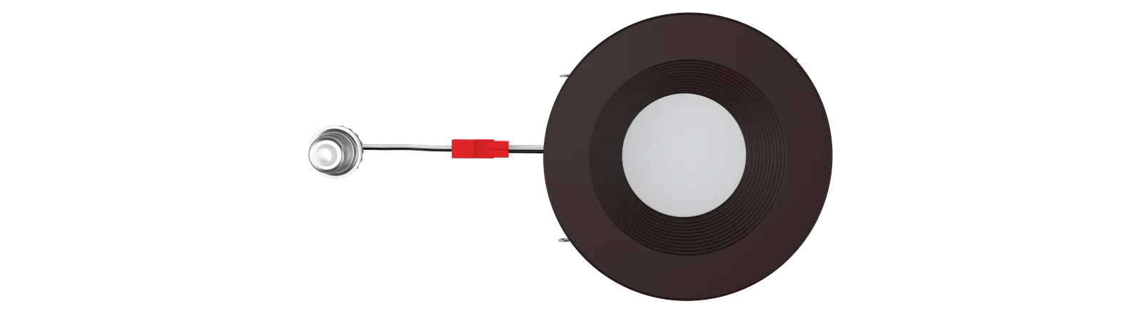 Nebula, face on with its E26 adapter, the configured catalog number