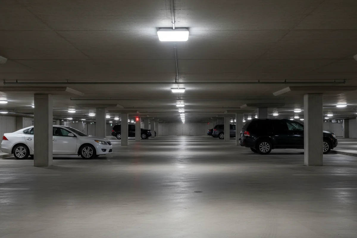 Navigator in a parking garage