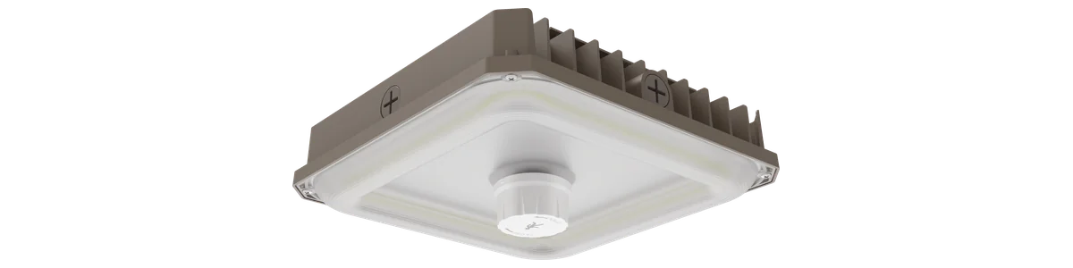 Navigator LED canopy light, the configured catalog number