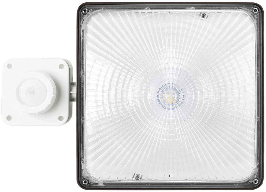luxoⒶRCH Pathfinder — recessed canopy light for gas station / drive-through ceilings, integrated sensor