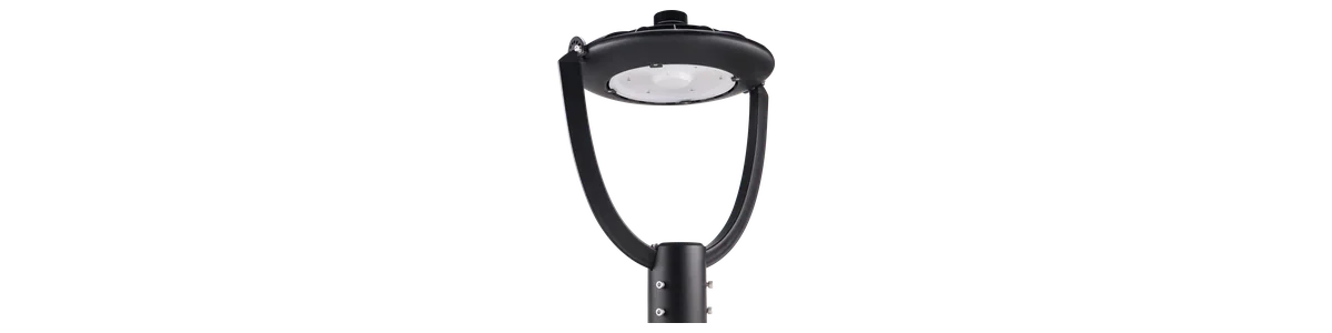 Unity LED post top, the configured catalog number