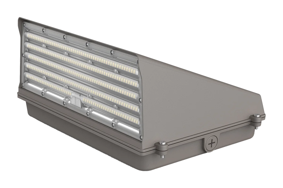 Watchtower optic: LED rows behind the prismatic lens