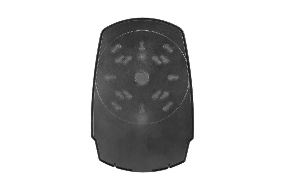 Wedge back plate: the outlet-box screw pattern
