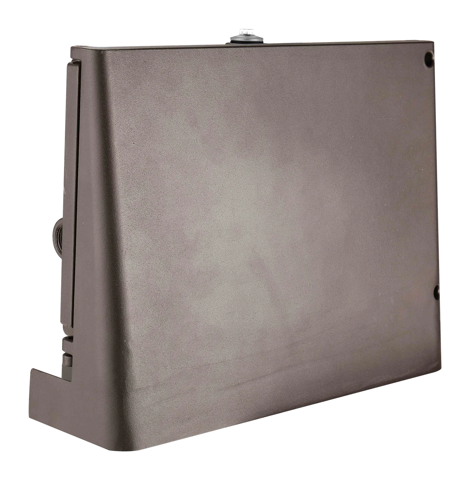 LWPC Nightwatch — PRO+ commercial-grade full-cutoff wall pack with beamⒶDJUST throw selector, dark bronze finish